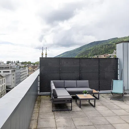 Lägenhet Eigene Im Stadtzentrum Mit Wunderschoener Dachterrasse